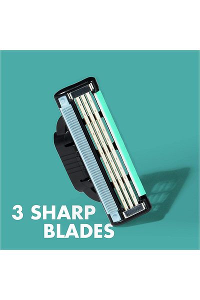 Gillette Mach 3 + Blades 5 Pcs. X2
