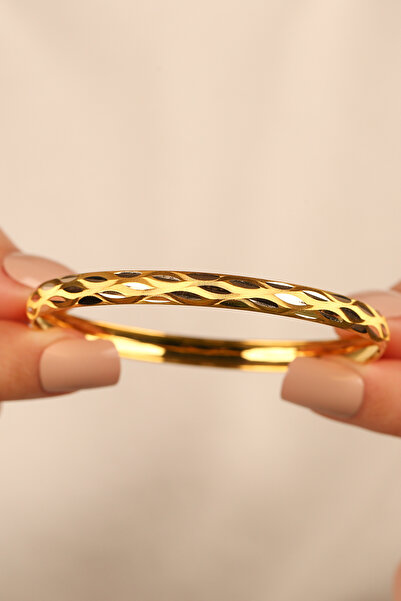 Çgk Çiğdem Gürel Kuyumculuk Damla Model Altın Hediyelik Bilezik