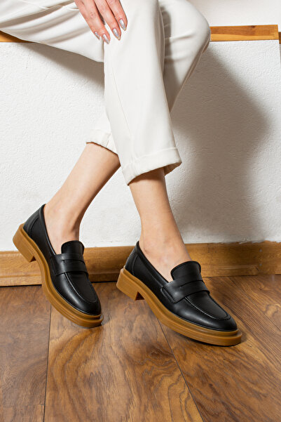 SHOESTEP Жіночі повсякденні мокасини LISA чорні замшеві туфлі