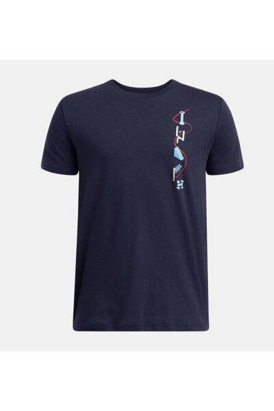 Under Armour Erkek Çocuk UA Portal Logo T-shirt 1390010-410