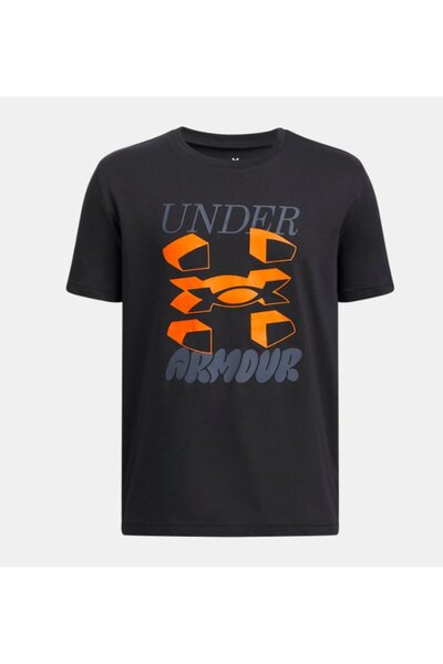 Under Armour Erkek Çocuk UA Split Big Logo T-shirt 1390003-001
