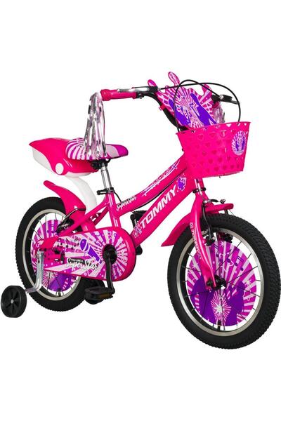 TommyBike 16 jant Bisiklet Lüx Aksesuarlı Cocuk Bisikleti 5-8 Yaş