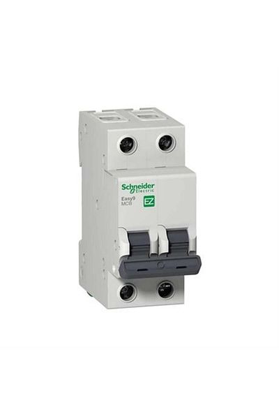 SCHNEIDER Easy9 2P 50A 3Ka C - Fuse Curve