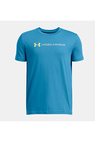 Under Armour Erkek Çocuk UA Logo Wordmark T-shirt 1389963-452