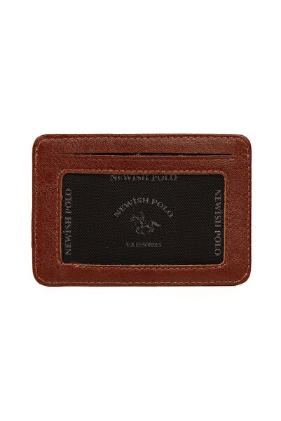 Newish Polo Men's Genuine Leather Card Holder and Wallet