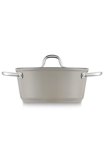 Jumbo Beige Swiss Crystal 7-Piece Cookware Set