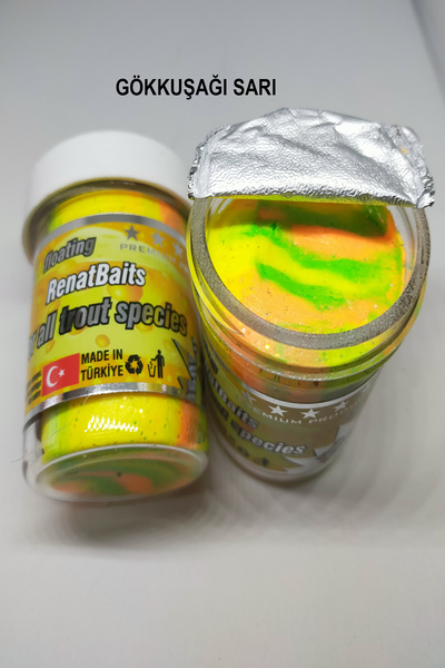 sr sazanrig RenatBaits Yeni Üretim Trout Bait Peynir(Cheese) Kokulu Simli Yüz...