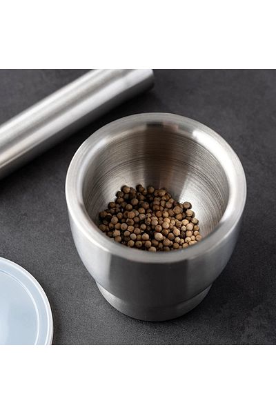 ABAREEK Spice grinder, grain crusher, mortar and pestle 15