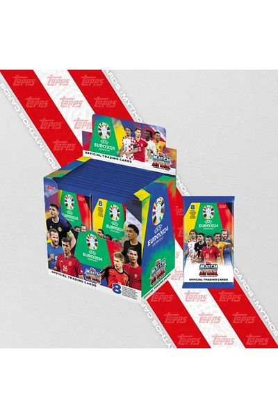 Topps EURO 2024 Match Attax - صندوق كامل