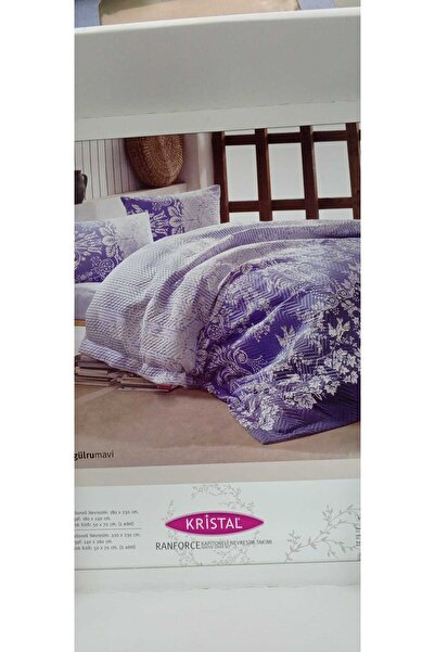 Zorluteks KRİSTAL ÇİFT KİŞİLİK 4 MEVSİM NEVRESİM TAKIMI 2 YASTIK KILIFI LASTİKSİZ ÇARŞAF