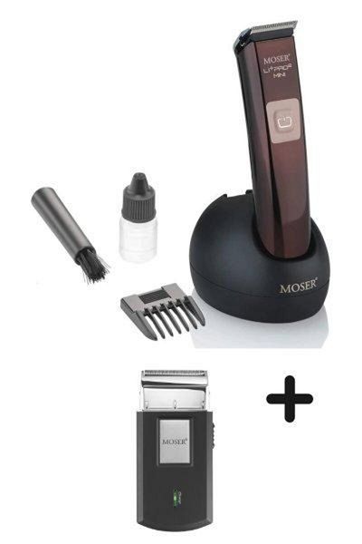 Moser 1888-0151 Hair Clipper + 3615-0052B Shaver (Bundle)