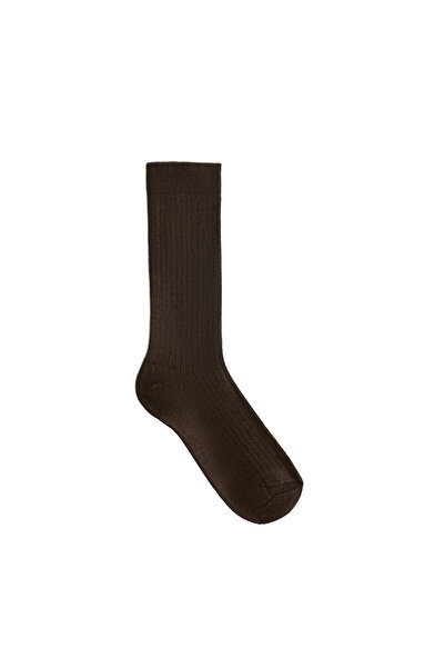 Oysho Modal blend classic socks with 13% cashmere