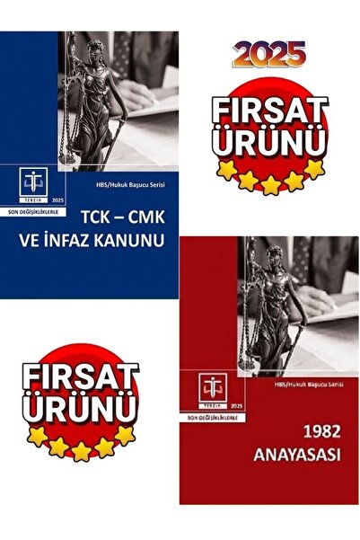 Tercih Akademi Yayınları Tercih 2025 TCK–CMK ve İnfaz Kanunu+T.C Anayasası(Ce...