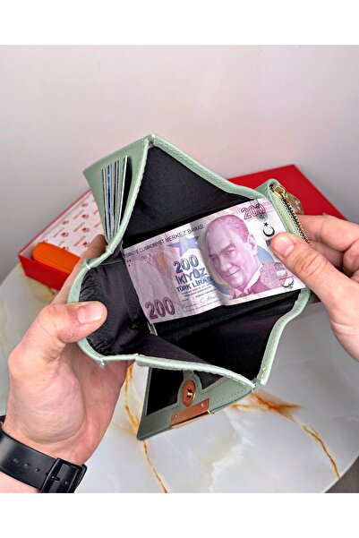 patideri Large Women's Wallet with Zipper Coin Compartment