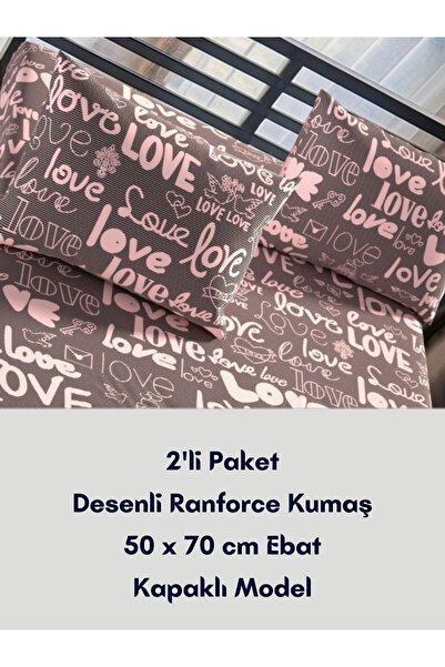 LATTE TEKSTİL LOVE Sa deznom Ranforce Pamuk komad tkanine navlaka Jastučnica ...