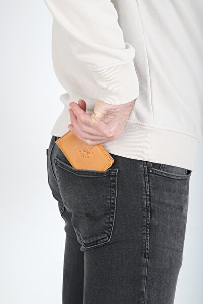 Westpolo Θήκη για κάρτες Unisex από γνήσιο δέρμα