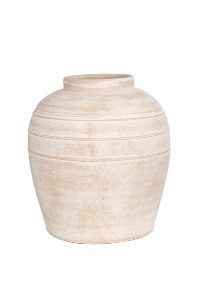 Vitale Washed Seramik Vazo 34x36 cm AK.JH0024