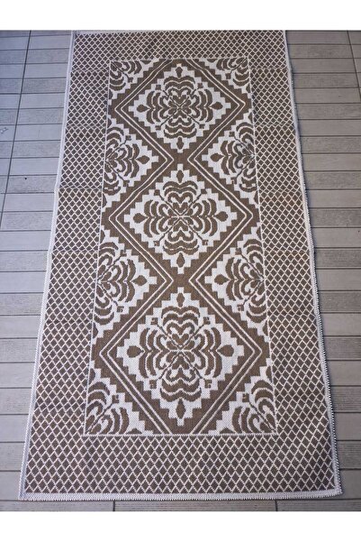 Avanos Home %100 Doğal Pamuklu Bukle Kilim 100 x 200