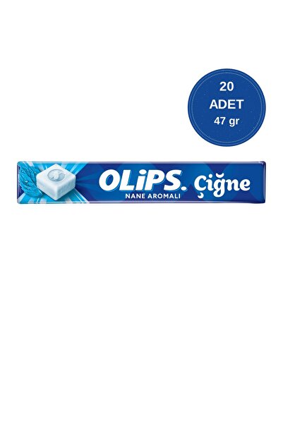 Olips حلوى مضغ منعشة بنكهة النعناع 47 جرام - 20 قطعة