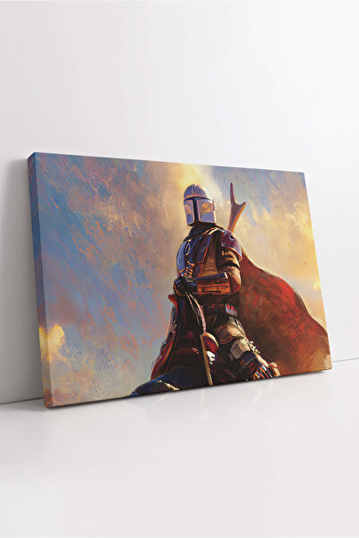 KOSS Dijital Războiul Stelelor Războinicul Mandalorian Aspect de pictură în u...