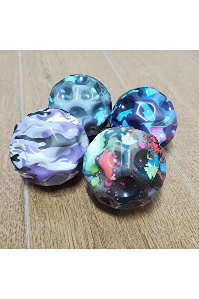 GlassySKY 1  Adet Yükseğe Zıplayan Uzay Topu Ay Topu