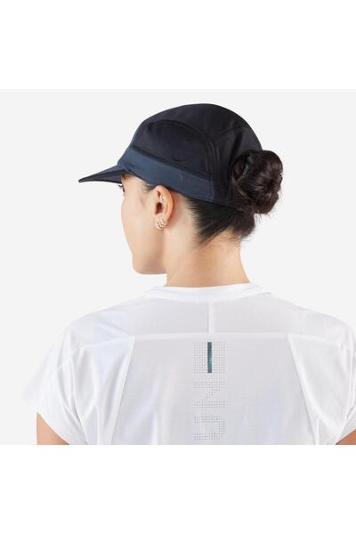 Decathlon Kiprun Adult 5 Panel Hat - Running - Carbon Gray - Kiprun