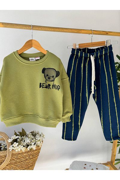 PaytoKids Boy's Bear Hug Double Set