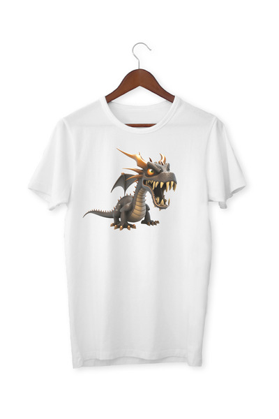 ALPŞAN TİCARET Majica Dragon Štampano Dragon - Model Dragon007
