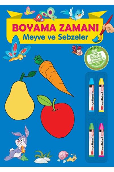 Parıltı Yayıncılık وقت تلوين الفواكه والخضروات