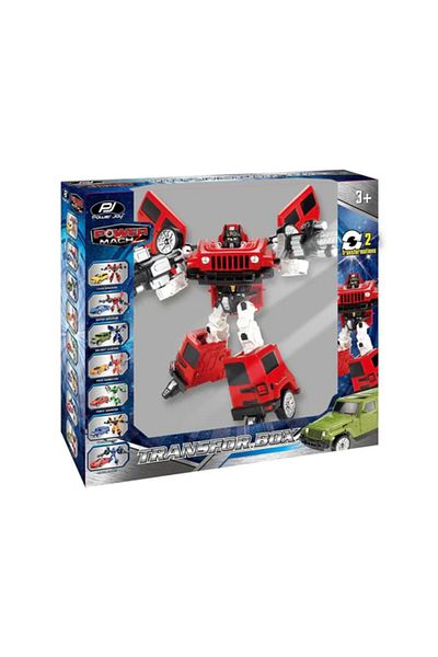 Power Joy Power Mach Transfor Box - Assorted
