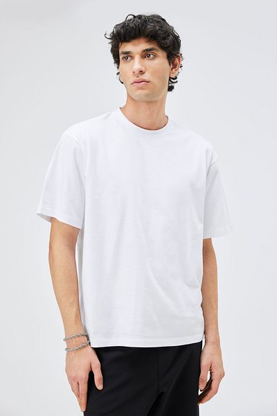 IAMNOTBASIC White Jeff T-Shirt