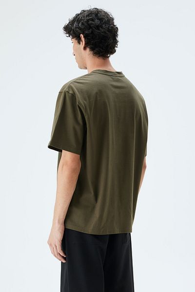 IAMNOTBASIC Khaki Jeff t Shirt