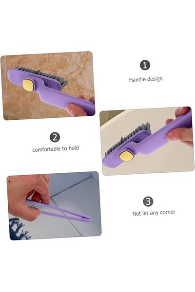 STOREMAX Ysstorex Luxury Hard Bristled Corner, Crevice, Joint, Bathroom, Toilet Bowl, Bathtub, Kitchen, Sink, Shoe,