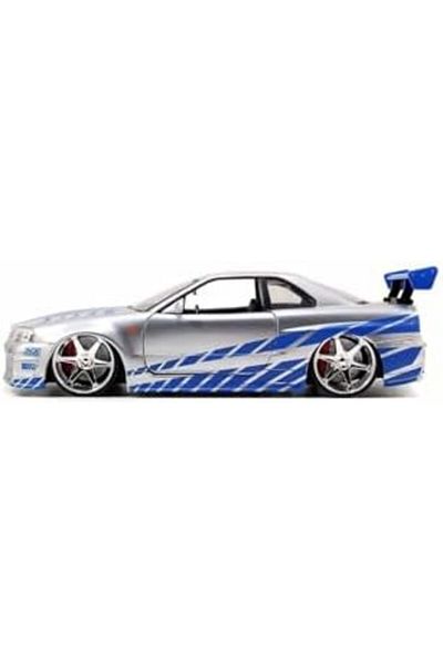 STOREMAX Mrttnca Toys, Inc. 253203044 Fast E Furious 2002 Nissan Skyl Accessory, Blue Trndymrt 1087243