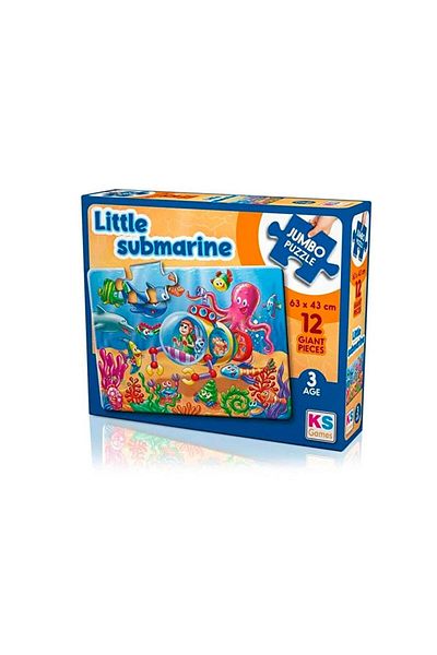 Ks Games Little Submarine 12 Piece Jumbo Puzzle Jp31006