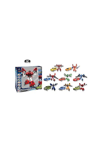 Power Joy Power Mach Transfor Box - Assorted