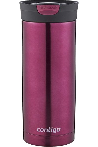 STOREMAX Sellbuystore Huron Snapseal Thermos Cup 470 Ml, Pink 1053513