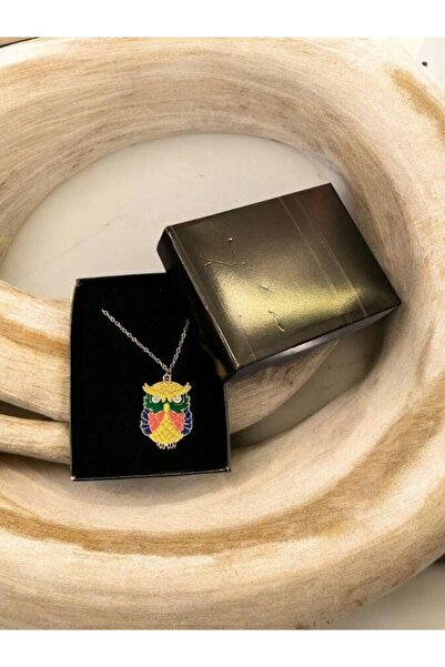 Zekids Owl Charm Design Necklace