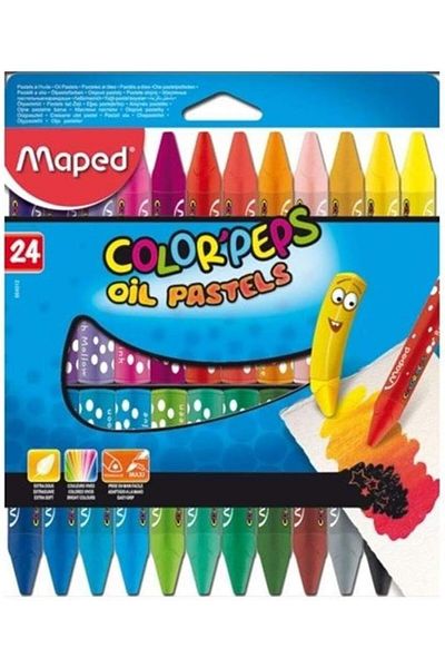 STOREMAX gkcreative Color'Peps ألوان الباستيل الزيتية 24 قطعة 1073147