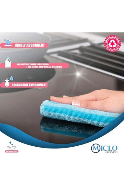 STOREMAX Cleaning |   Microfiber Kitchen & Bathroom Tough Dirt Cloth 4 Pack Star Buy Bz 1087243