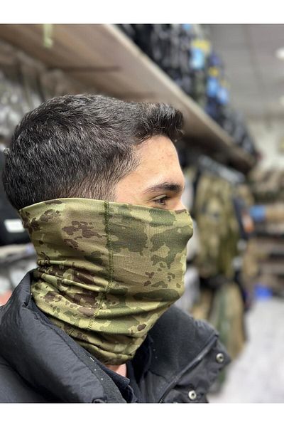 KOMANDO PAZARI Multi Functional Head Scarf (Multi-Purpose Tactical Neck Collar Beanie Bandana)