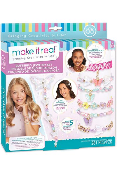 Make It Real Butterfly Jewelry Set 1323