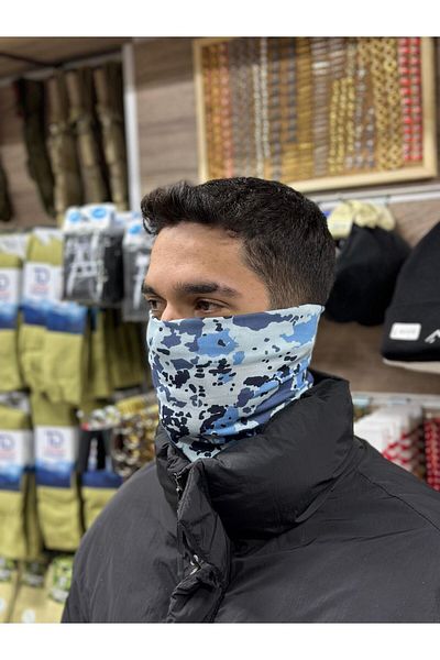 KOMANDO PAZARI Multi Functional Head Scarf (Multi-Purpose Tactical Neck Collar Beanie Bandana)