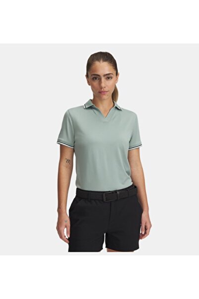 Under Armour Kadın UA Drive Rib Polo T-shirt 6000657-348