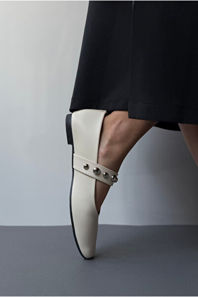 Mupa Shoes Beige Women's Ballerinas