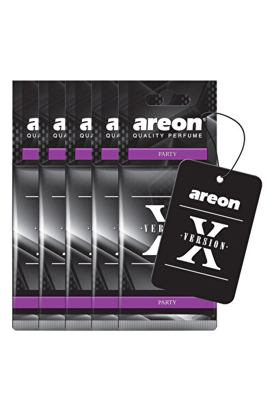 Areon عبوة من 5 معطرات جو Areon X Version Party