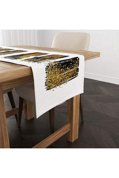 Filamente Ramadan Runner / Ramadan Pattern / Stain Resistant - Washable Micropecks Fabric 140X50