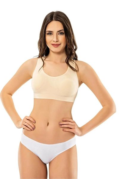 ZBTEKS Σουτιέν Bustier με χοντρό λουράκι και μαξιλαράκι συσφιγκτήρα