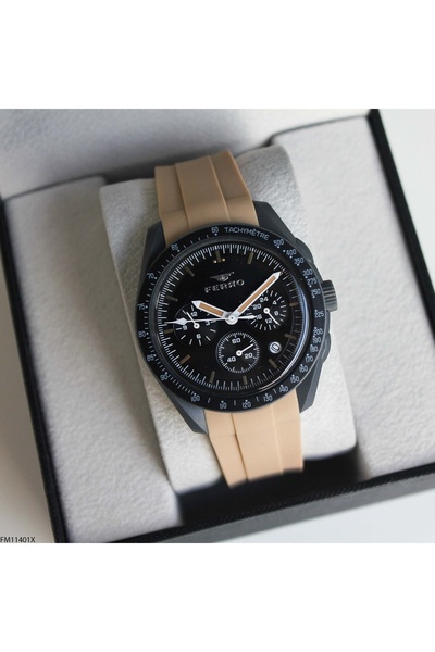 FERRO Fm11401X Unisex Wrist Watch with Silicone Band