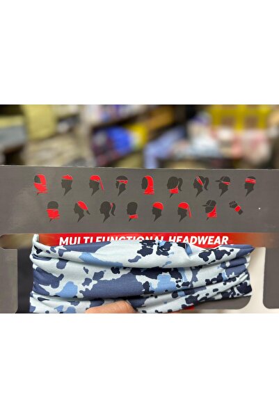 KOMANDO PAZARI Multi Functional Head Scarf (Multi-Purpose Tactical Neck Collar Beanie Bandana)